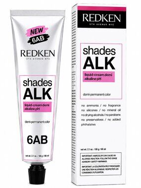 Redken Shades ALK Liquid Cream Demi Permanent Hair Color 6AB 2.1 oz